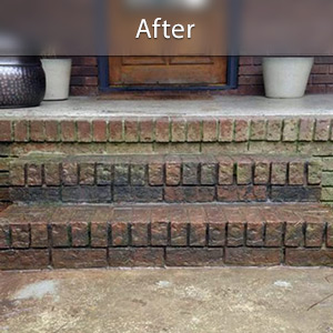 Sinking stairs repaired with PolyLevel® Poughkeepsie