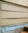 an old-fashioned crawl space door in Fishkill about to be replaced
