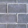 A diagonal stair-step crack found along a foundation wall in a Nyack home
