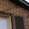 Stair step cracking starting at a window in a Wallkill home