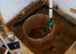 Extreme clogging and rust in a Hopewell Junction sump pump system