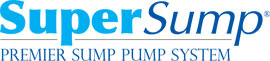 Logo for our SuperSump® Pump System, available in Spring Valley and other parts of New York