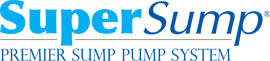 Logo for our SuperSump® Pump System, available in Spring Valley and other parts of New York